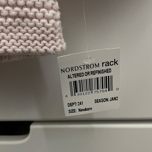 Nordstrom Rack Newborn Knitted hoodie - Picture 4 of 4